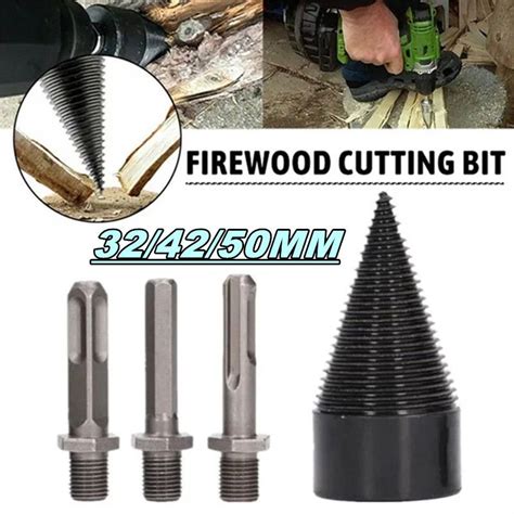 wood splitting screw auger